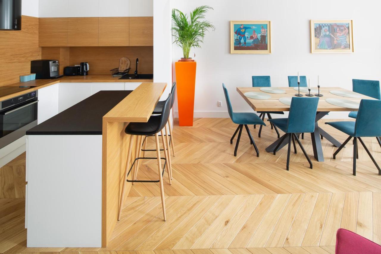 Tcf Home - Big Apartment With Free Garage Krakau Exterior foto